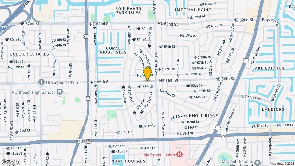 1721 56th St Mapa y Detalles de la Ubicación