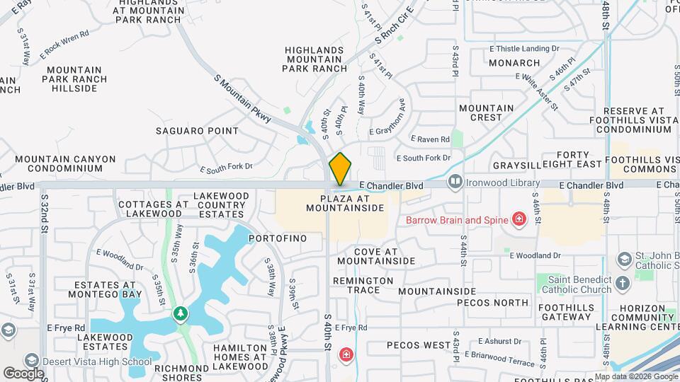 All Star Apartment Rentals Map and Location Details