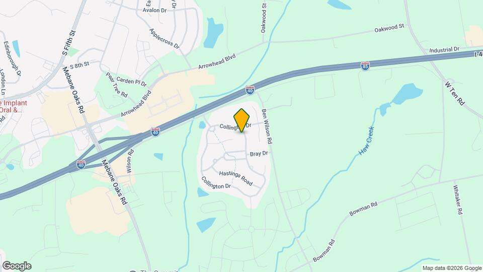 1013 Collington Dr Map and Location Details