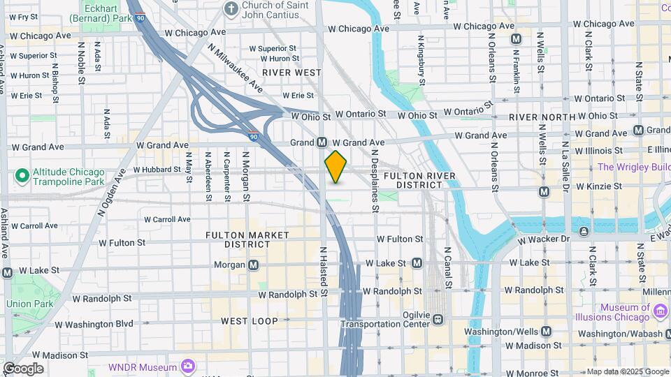 716 W Kinzie St Map and Location Details