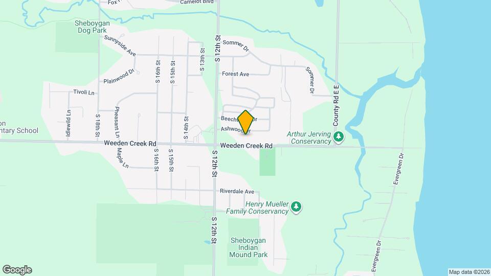 1024 Weeden Creek Rd Map and Location Details