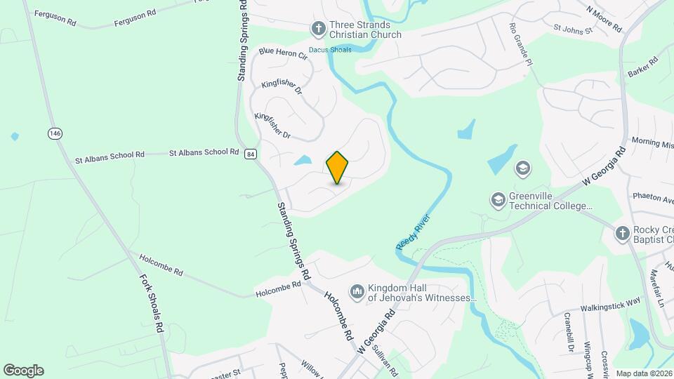 201 Portland Falls Dr Map and Location Details