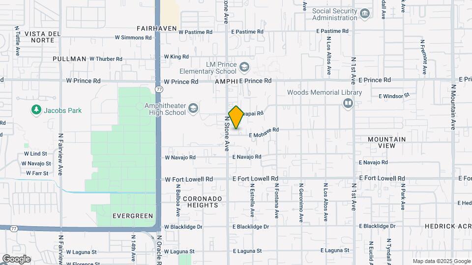 55 E Mojave Rd Mapa y Detalles de la Ubicación