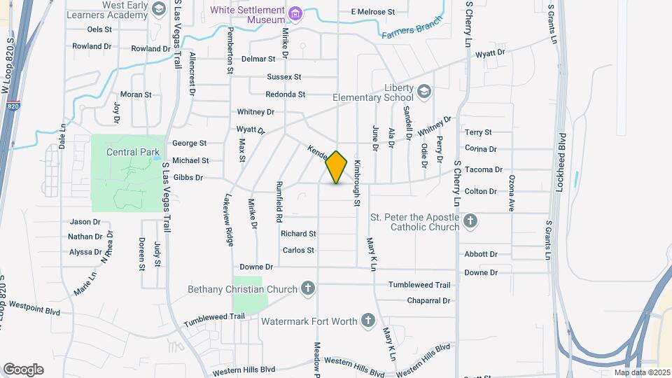 8113 Gibbs Dr Map and Location Details