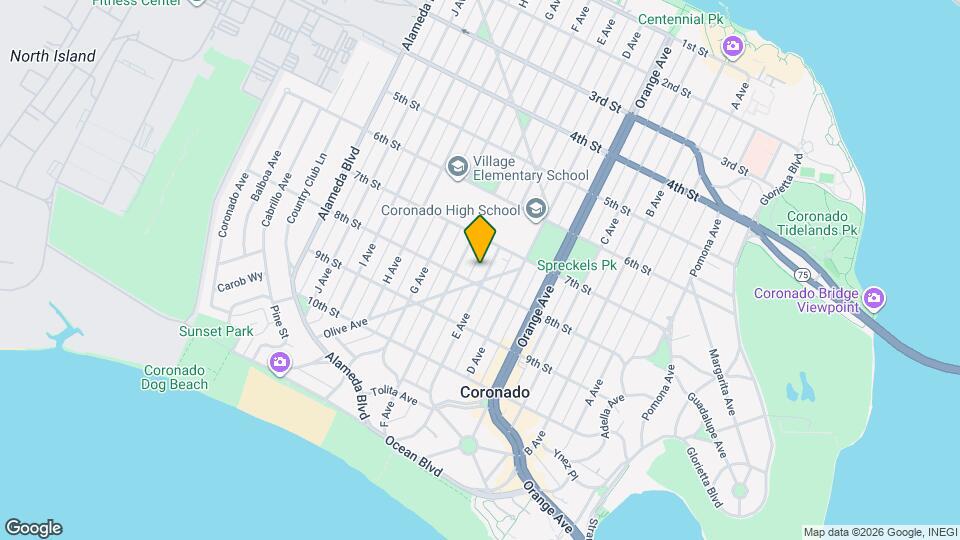 770 E Ave Map and Location Details