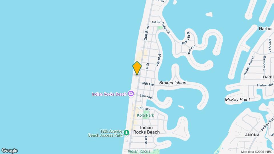 2008 Gulf Blvd Mapa y Detalles de la Ubicación