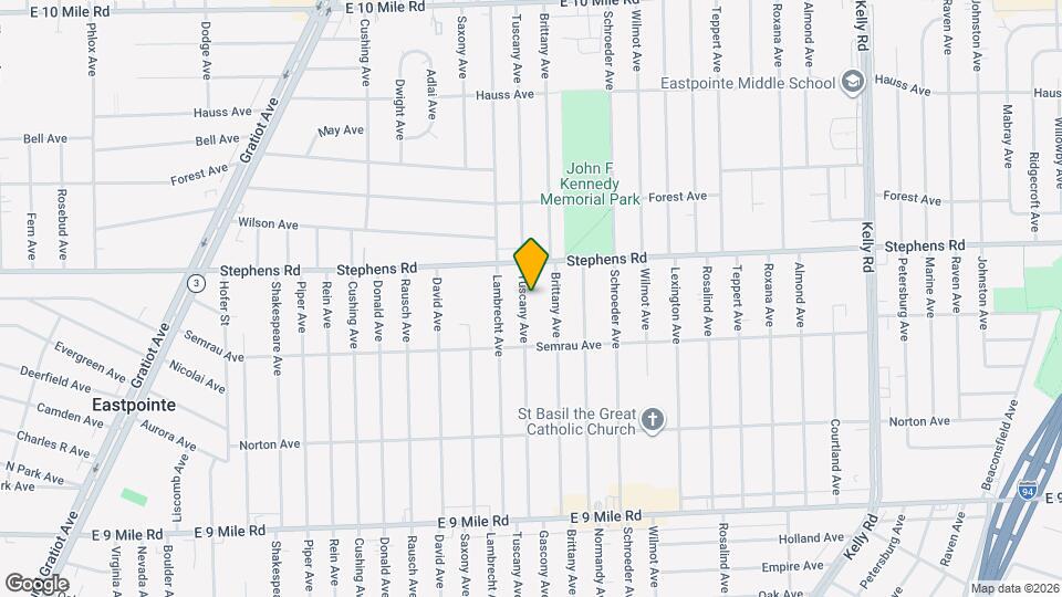 23790 Tuscany Ave Map and Location Details