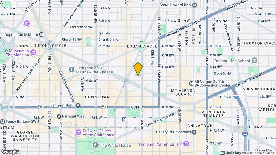 1301 M St NW Map and Location Details