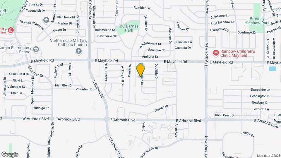 3422 Chesapeake Dr Map and Location Details