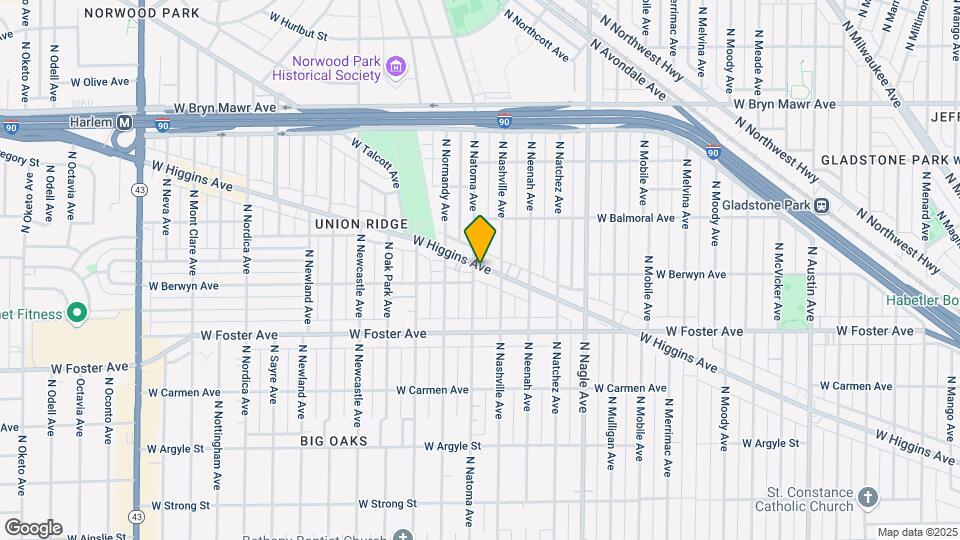 5259-5271 N Natoma Ave Map and Location Details