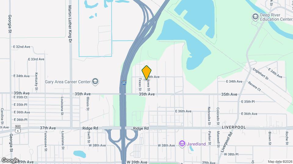 3424 Iowa St Map and Location Details