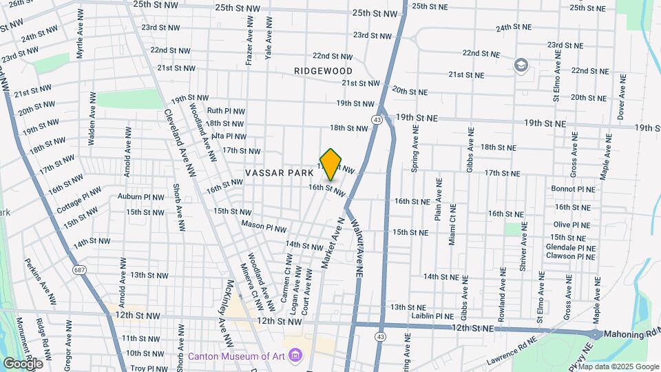 1604 Logan Ave NW Mapa y Detalles de la Ubicación