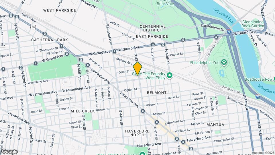 906 N 42nd St Map and Location Details