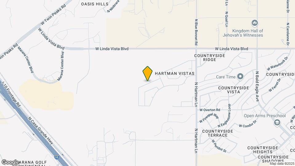 5706 W King Snake Dr Mapa y Detalles de la Ubicación