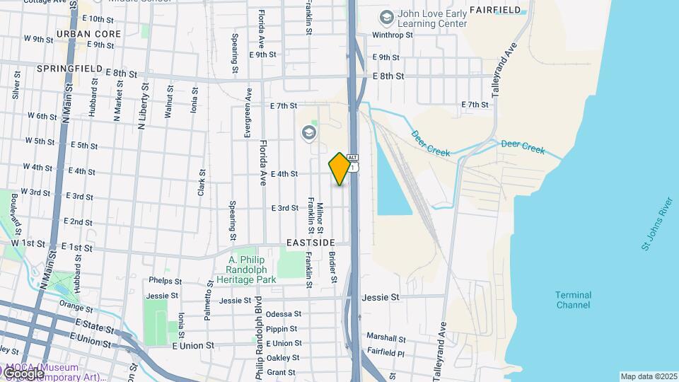 1338 Weare St Map and Location Details