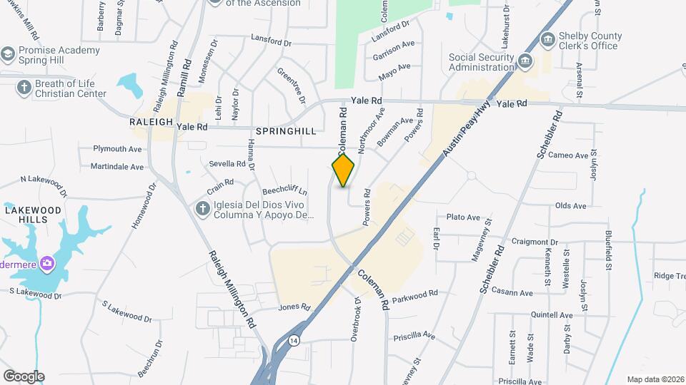 3355 Northmoor Ave Map and Location Details