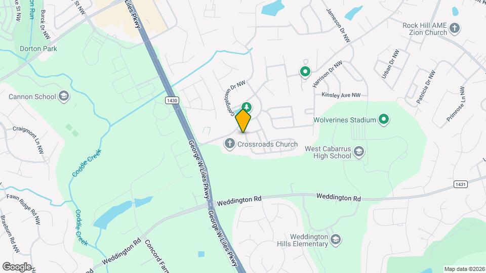 578 Lansfaire Ave NW Mapa y Detalles de la Ubicación