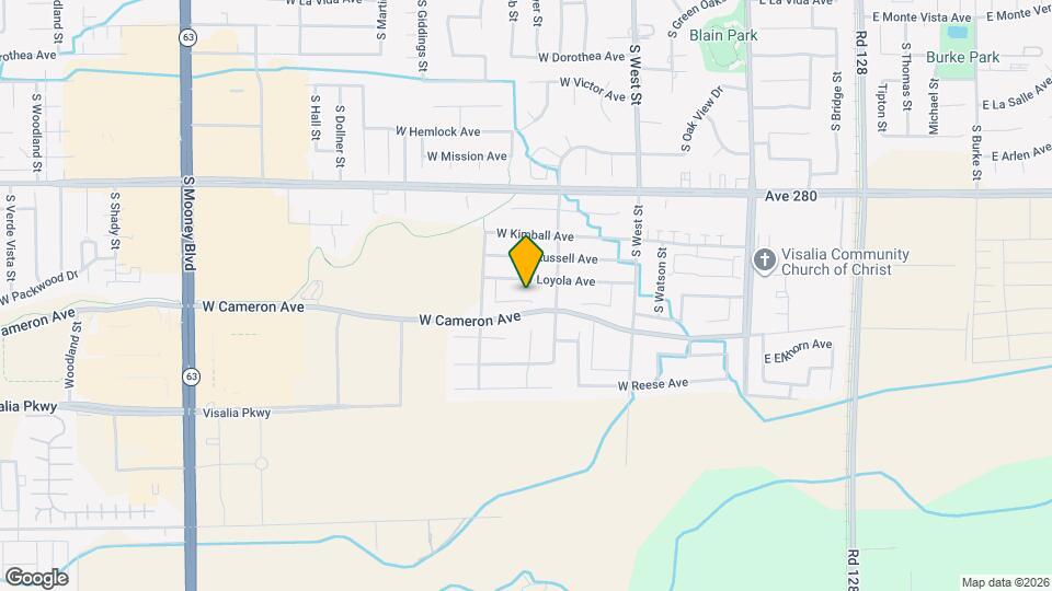 840 W Packwood Ct Map and Location Details