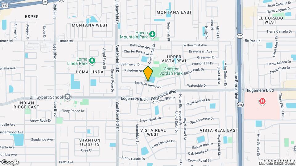 11801 Imperial Gem Ave Map and Location Details