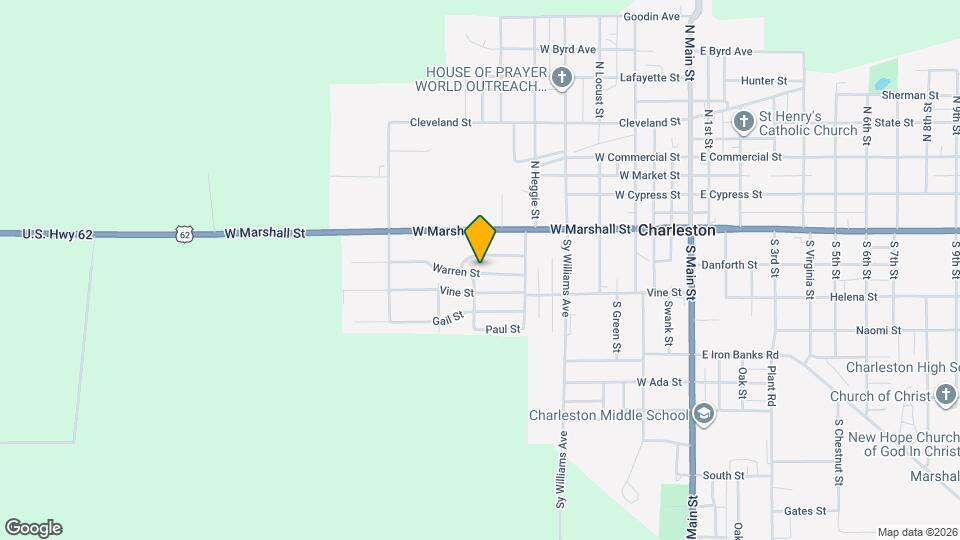 702 Warren St Map and Location Details