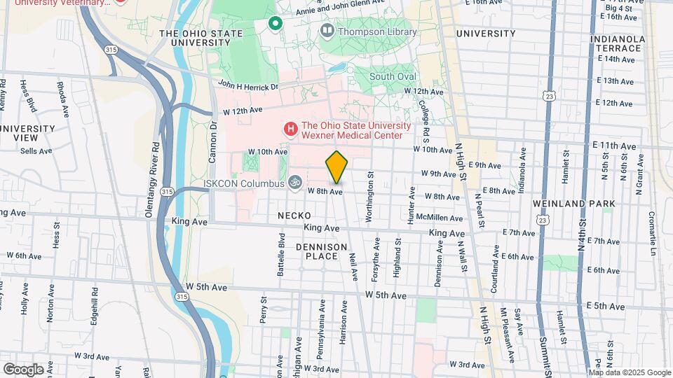 1519 Neil Ave Mapa y Detalles de la Ubicación