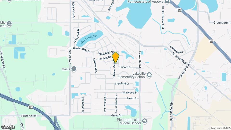 1939 Sheeler Oaks Dr Map and Location Details