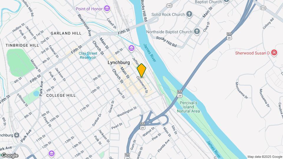 1200 Commerce St Map and Location Details