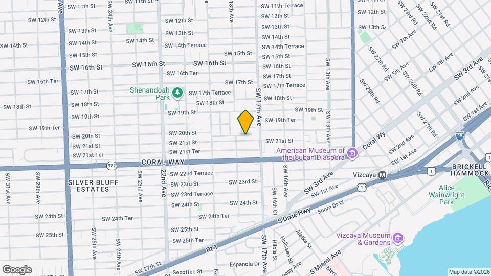 1765 SW 21st St Map and Location Details