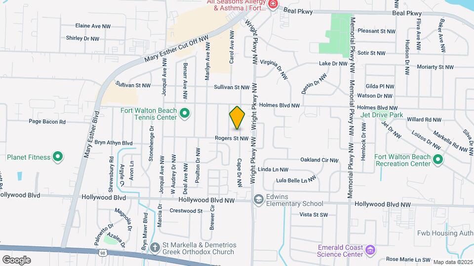 38 Cape Dr NW Map and Location Details