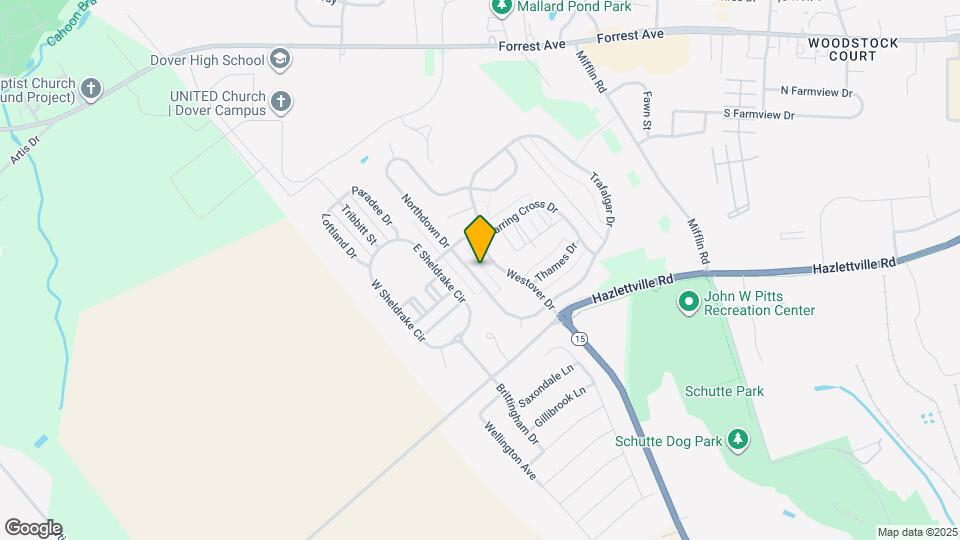 243 Northdown Dr Mapa y Detalles de la Ubicación