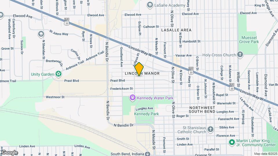 2721 Prast Blvd Map and Location Details