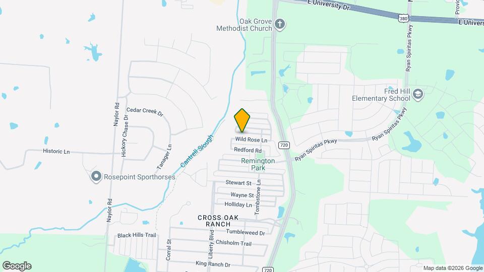 8923 Wild Rose Ln Map and Location Details