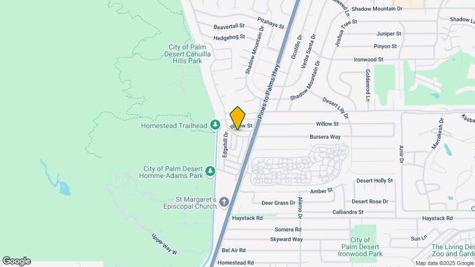 72682 Bursera Way Mapa y Detalles de la Ubicación