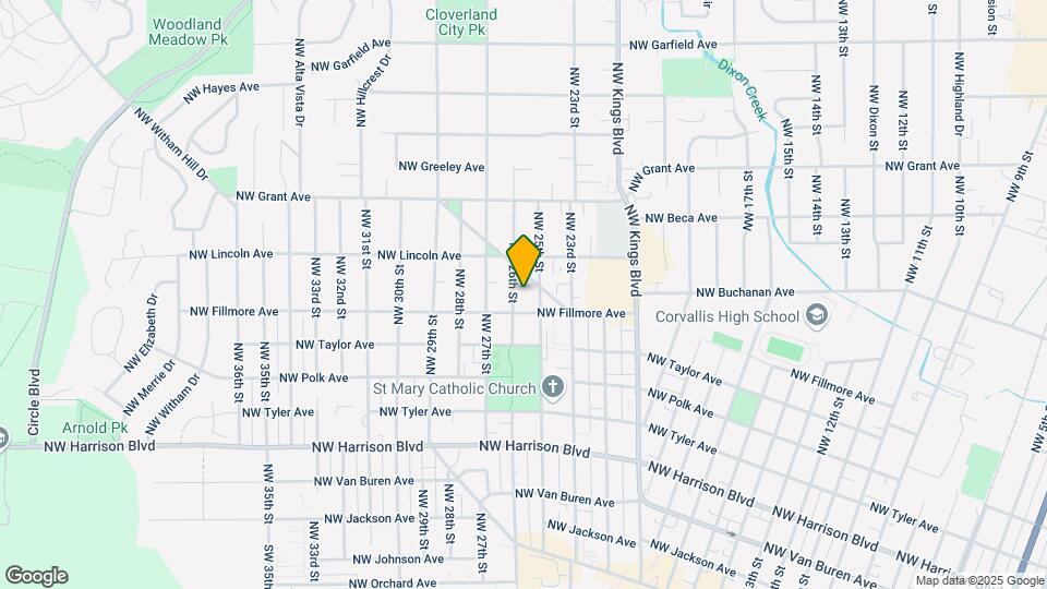 829 NW 26th St Map and Location Details