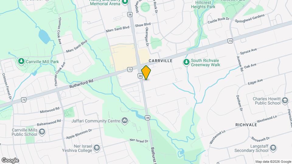 9193A Bathurst St Map and Location Details