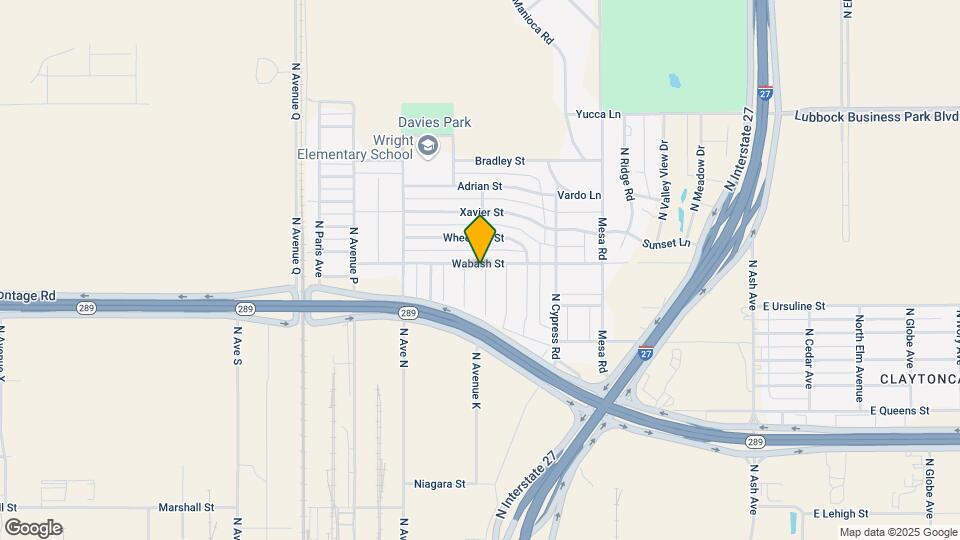2125 N Jayton Ave Map and Location Details