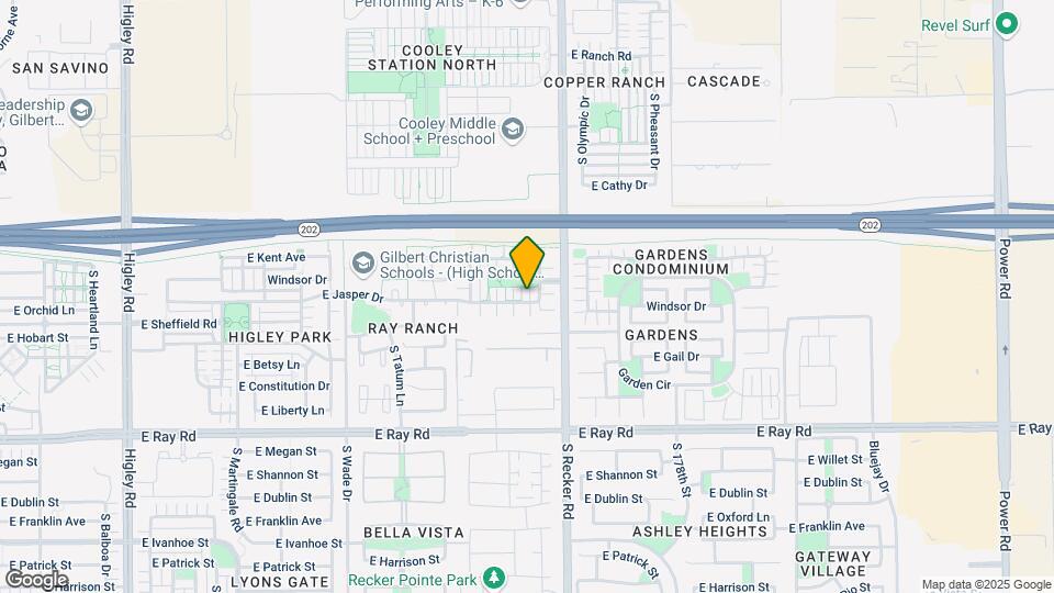 3922 E Jasper Dr Map and Location Details