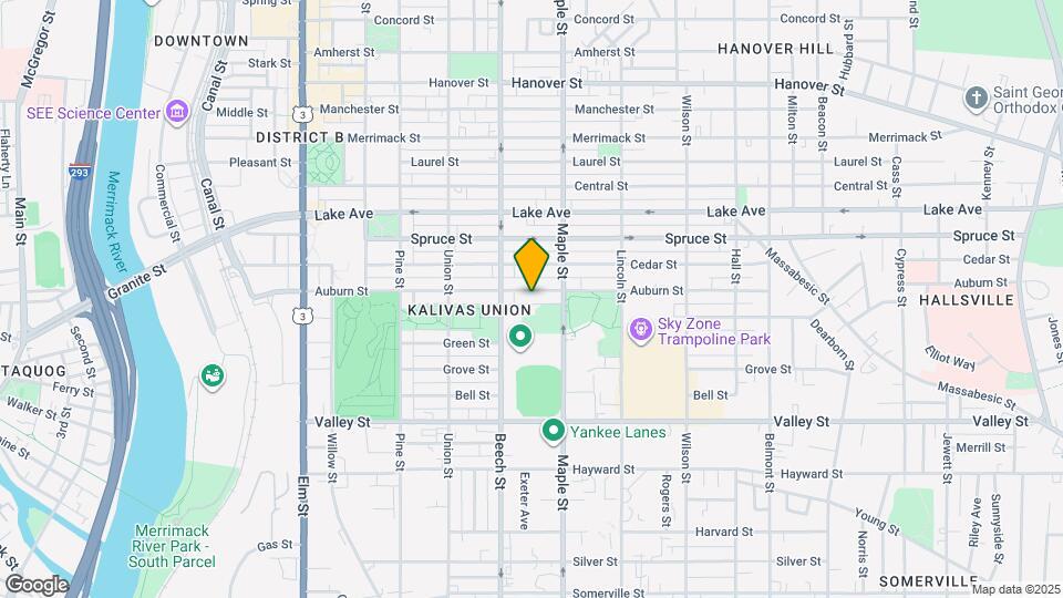 343 Auburn St Map and Location Details