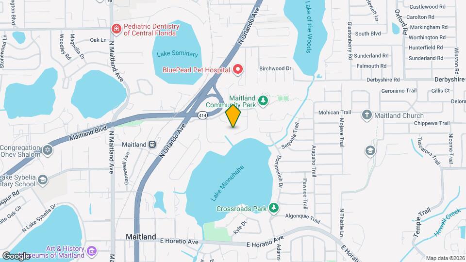 703 Fairoaks Ln Map and Location Details