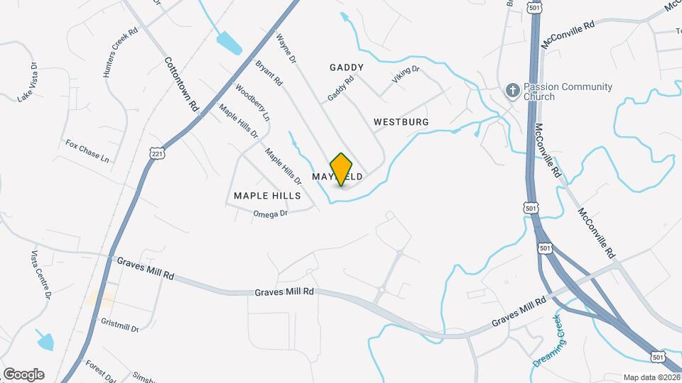 226 Bryant Rd Map and Location Details