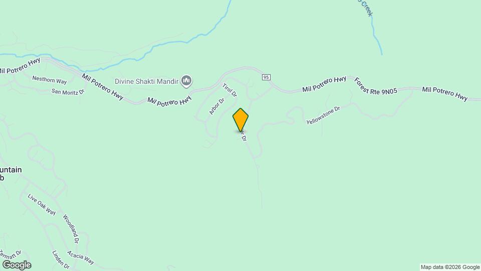 2411 Glacier Dr Map and Location Details