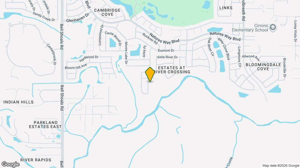 4639 River Overlook Dr Mapa y Detalles de la Ubicación