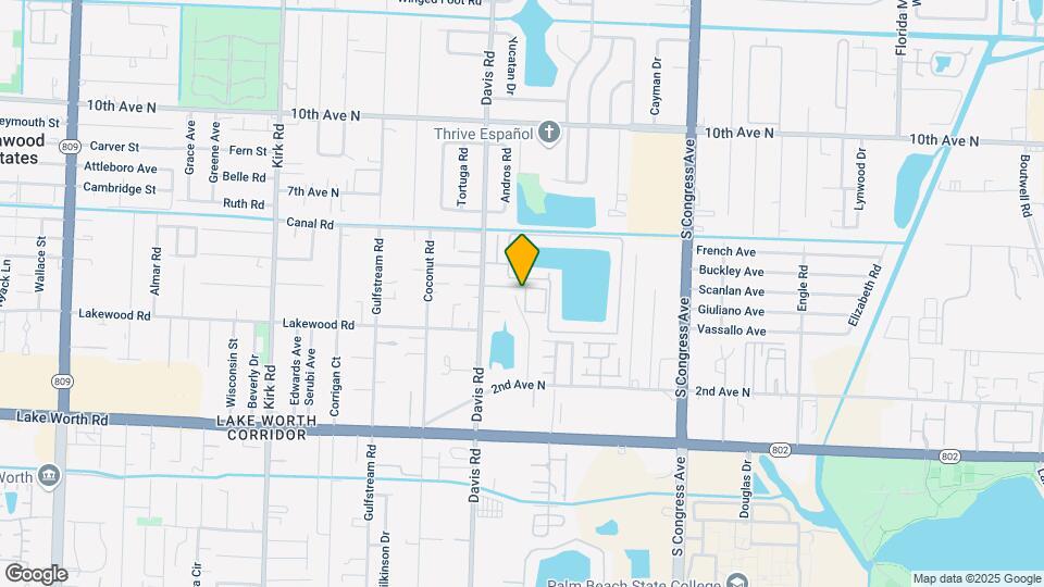 821 Talia Cir Map and Location Details
