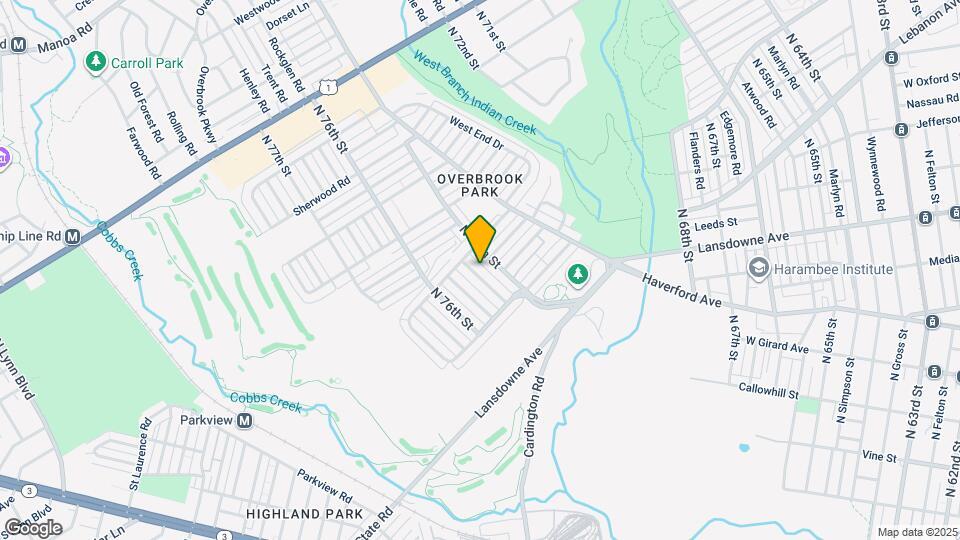 1357 Westbury Dr Map and Location Details