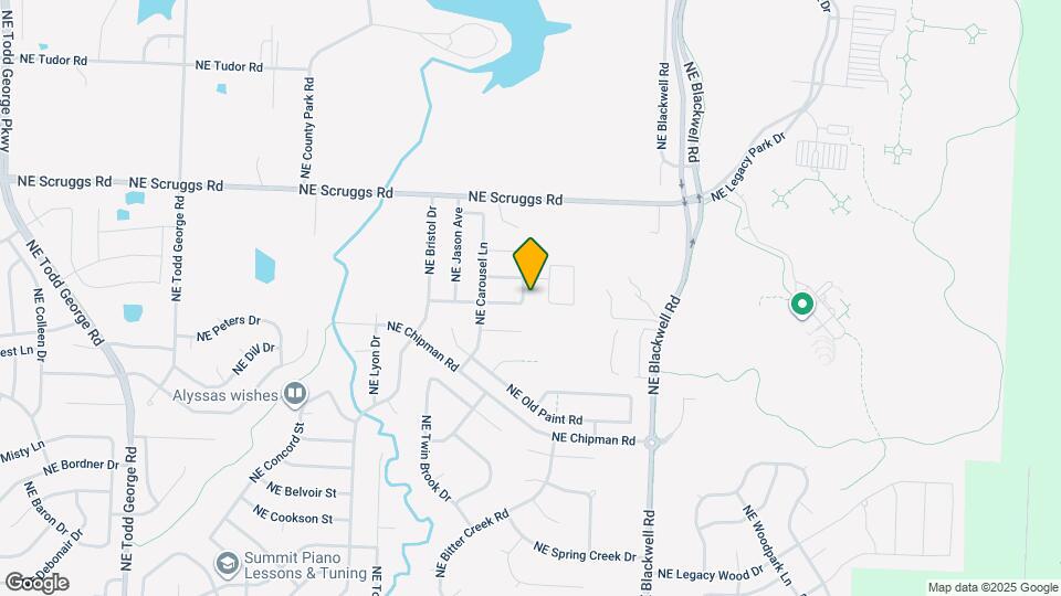 2433 NE Bridgeport Dr Map and Location Details
