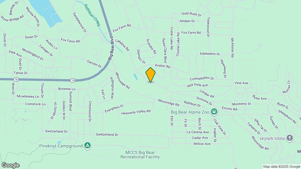 496 Catalina Rd Map and Location Details