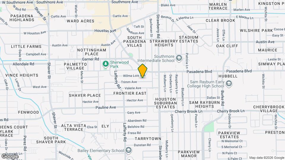 1213 Trimm Ave Map and Location Details