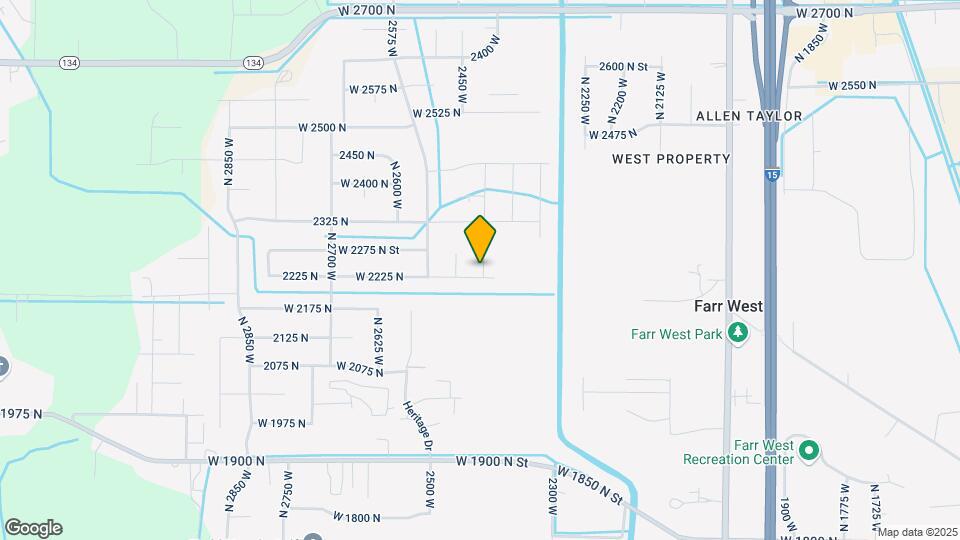 2236 N 2400 W Map and Location Details