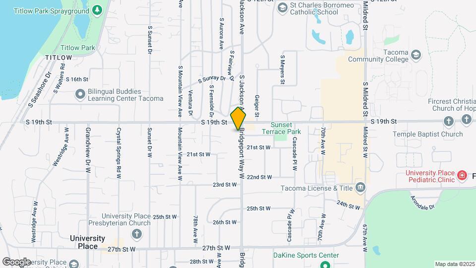 1916 Bridgeport Way W, Unit B Map and Location Details