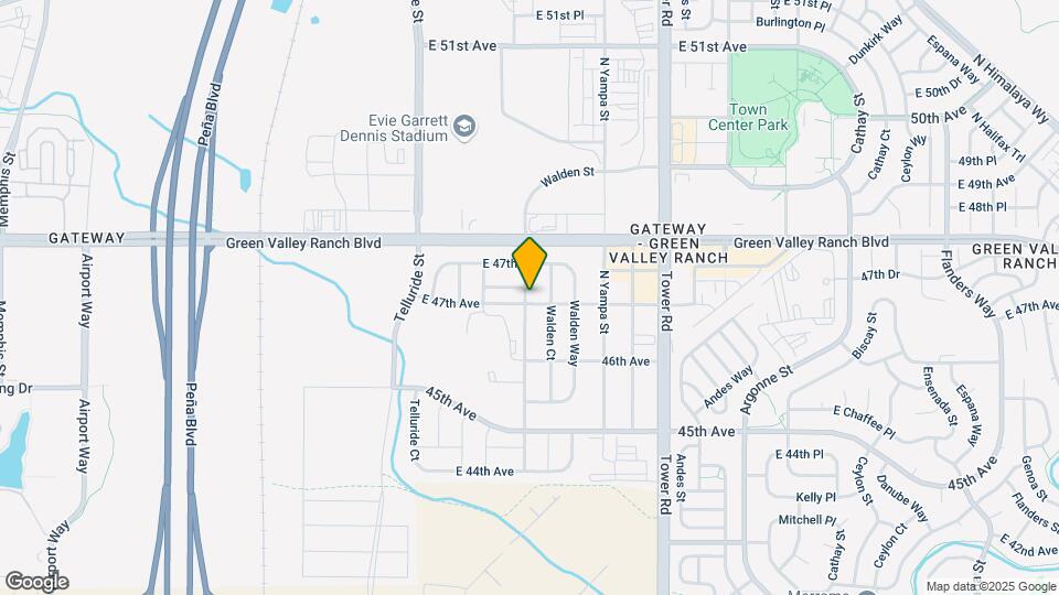 4704 Walden St Map and Location Details